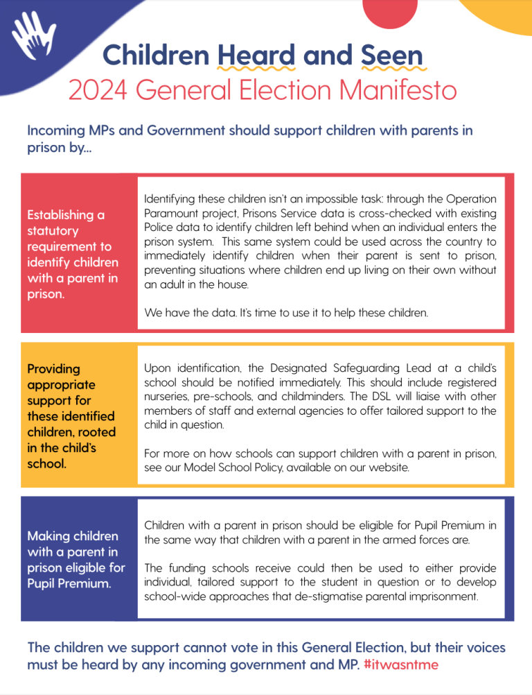 Children Heard and Seen's 2024 General Election Manifesto - Children ...